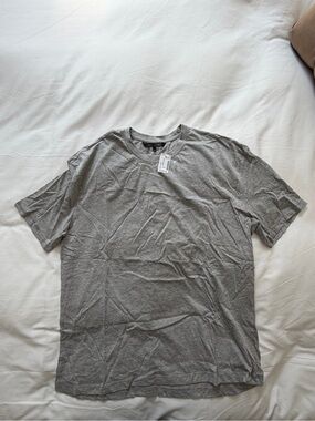 Men’s Classic Crew Neck Short-Sleeve T-Shirt - Gray - XL